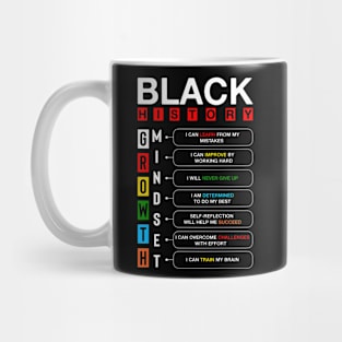 Black History Growth Mindset Mug